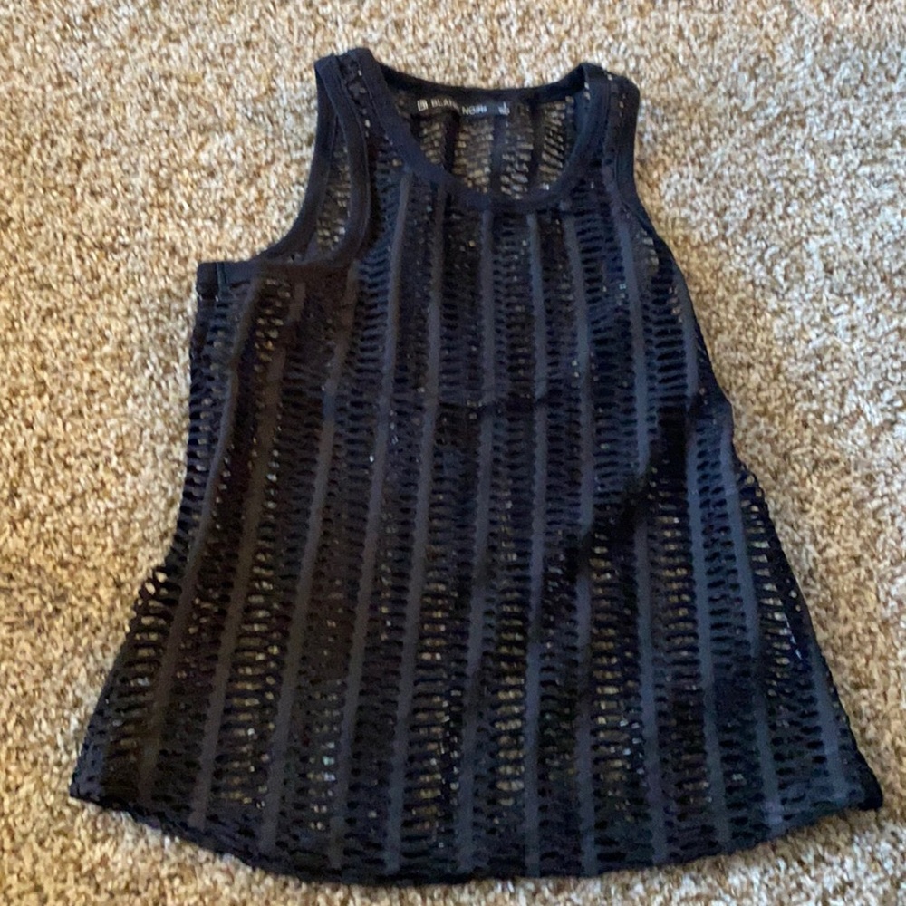 Blank Noir mesh tank
